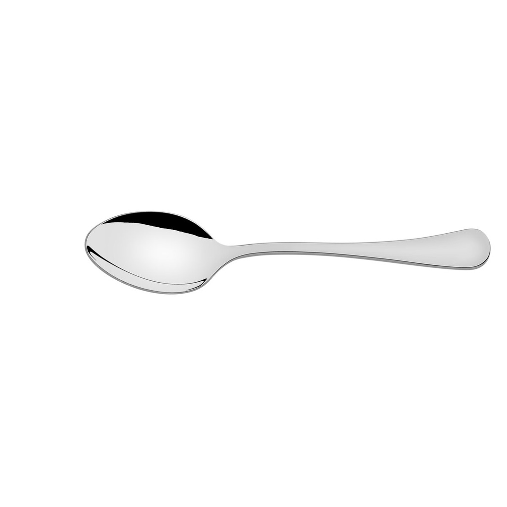 [63986040] CUCHARA DE POSTRE EN ACERO INOXIDABLE ZURIQUE