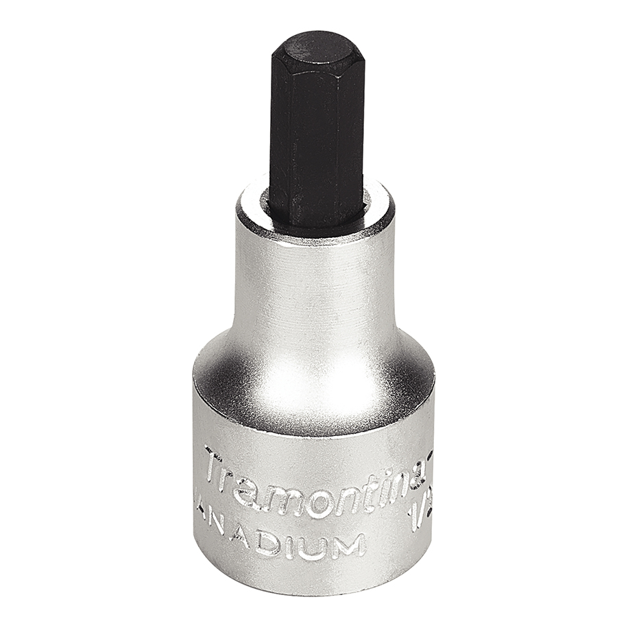 [44845107] DADO EN ACERO CROMO VANADIO PUNTA HEXAGONAL 7 MM - ENCASTRE 1/2"