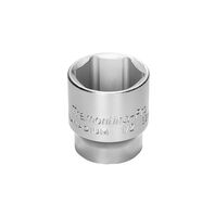 DADO HEXAGONAL EN ACERO CROMO VANADIO 10 MM - ENCASTRE 1/2