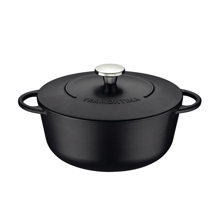 [20805028] CACEROLA DE HIERRO CON ANTIADHERENTE 6 L. Ø 28 CM. TRENTO