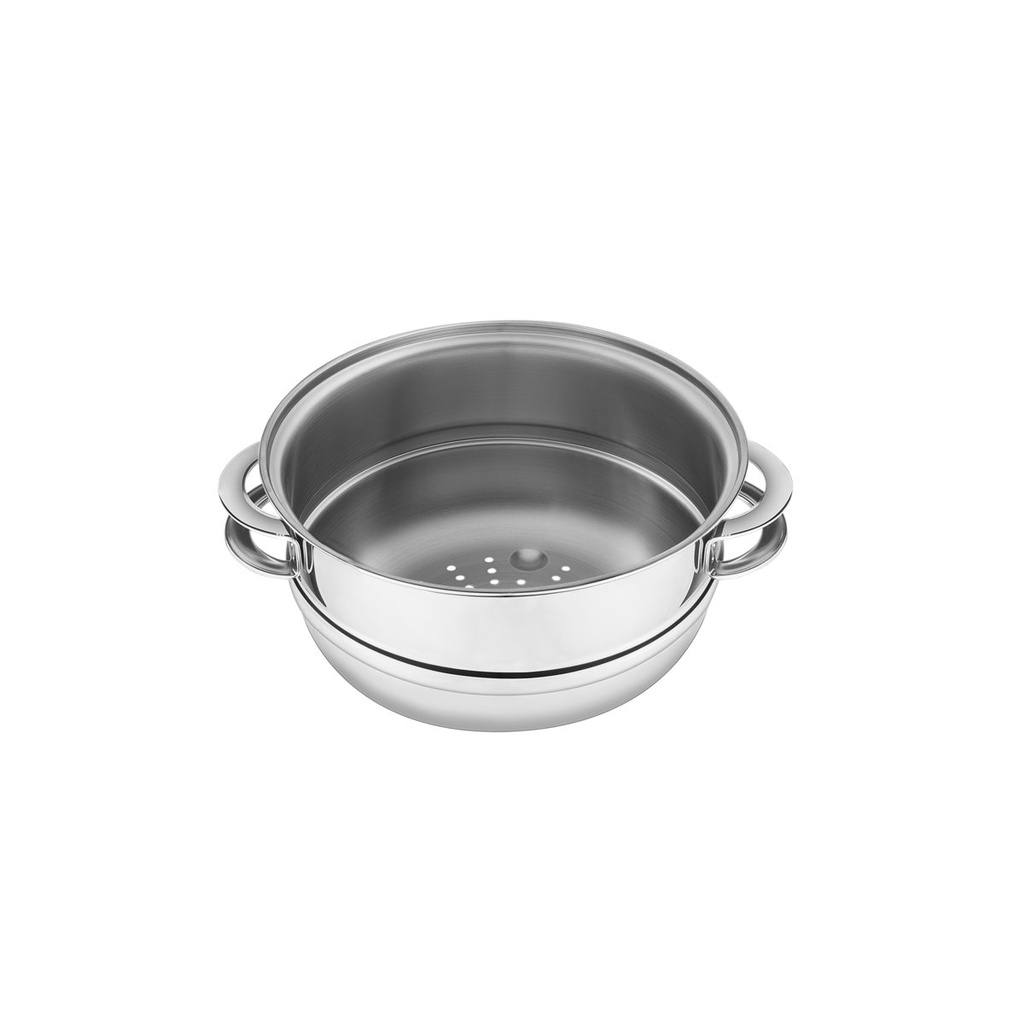 [62510200] VAPORERA  EN ACERO INOXIDABLE FONDO TRIPLE 20 CM. SOLAR