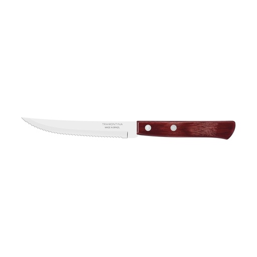 CUCHILLO DE MESA PARA CHURRASCO 5" POLYWOOD