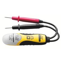 COMPROBADOR ELECTRICO 127-220 V, EN ABS